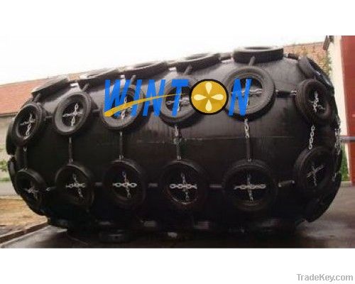Marine pneumatic rubber fender