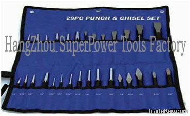 29Pc  Punch and Chisel Set