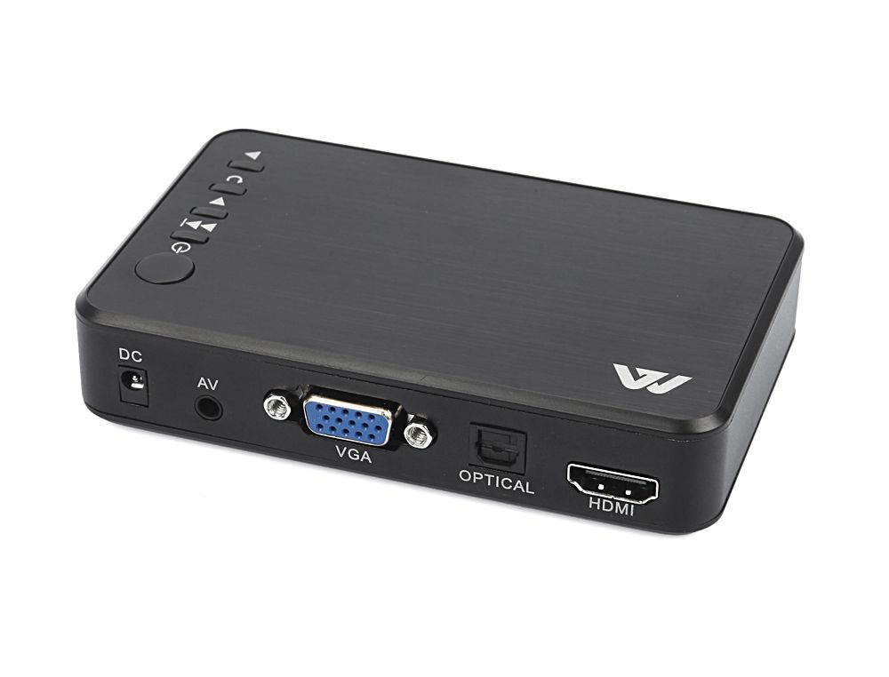  Portable Full HD Media Player USB SD VGA 1080P