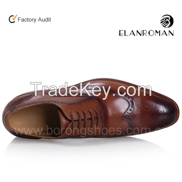 2016 New arrival italian leather wedding dress shoes men on sale