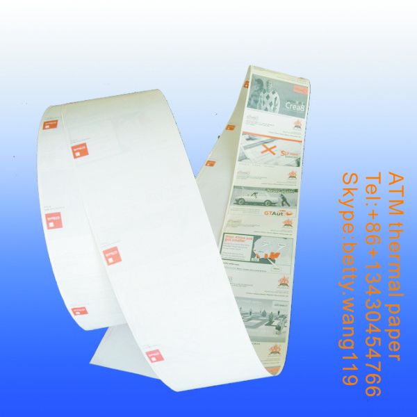 Bank Paper Roll Printing from china