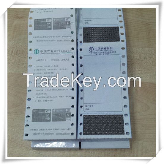 Bank Registrational Paper Roll From China