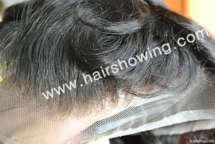 All Swiss lace hair replacement
