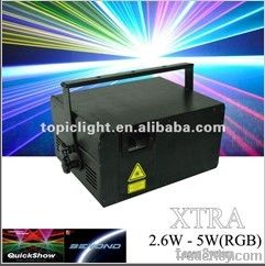 XTRA-2.6W RGB laser light for DJ KTV