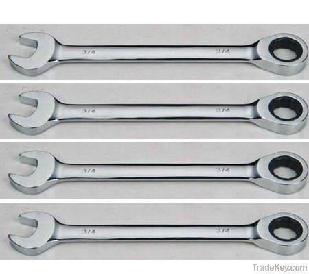 Inch Ratchet Combination Wrench