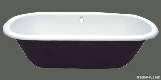 popular drop in cast iron bathtub NH-023