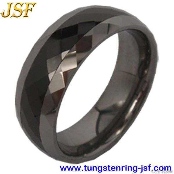 Combind Tungsten Rings Tungsten and Ceramic