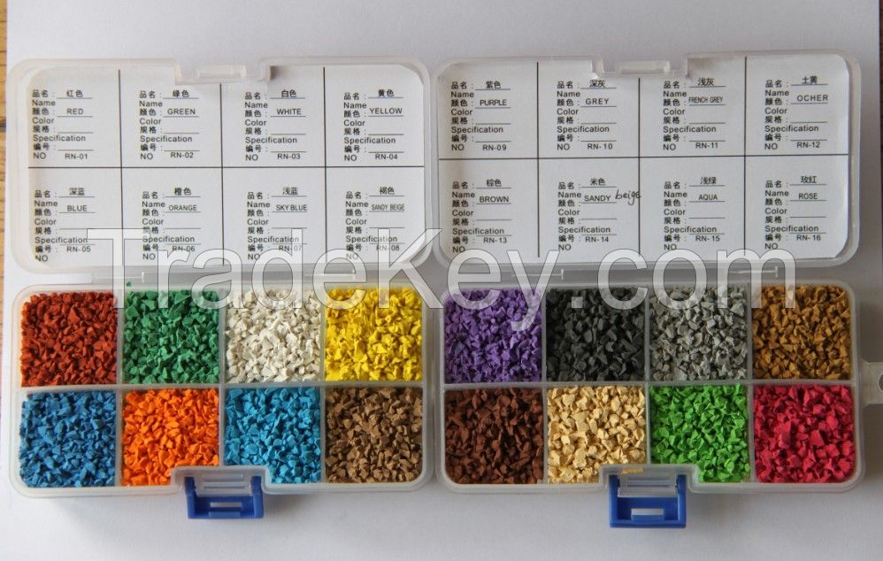 EPDM Granule rubber granule for running track playground