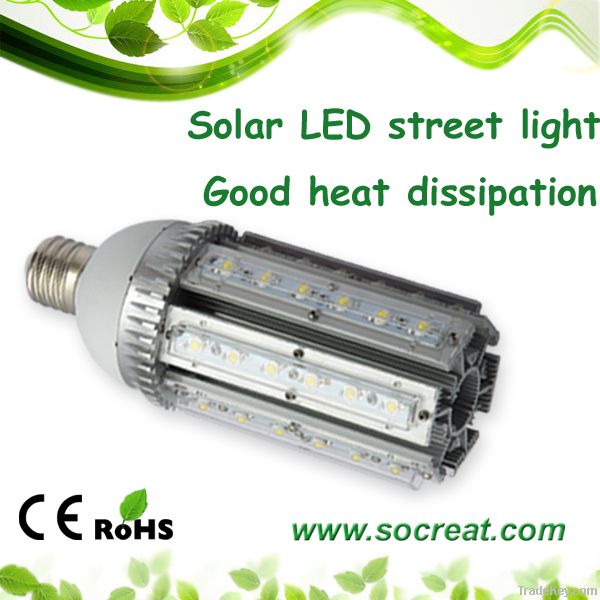 120lm/w solar LED corn street garden light E40 30W 36W 42W 48W 54W 60W