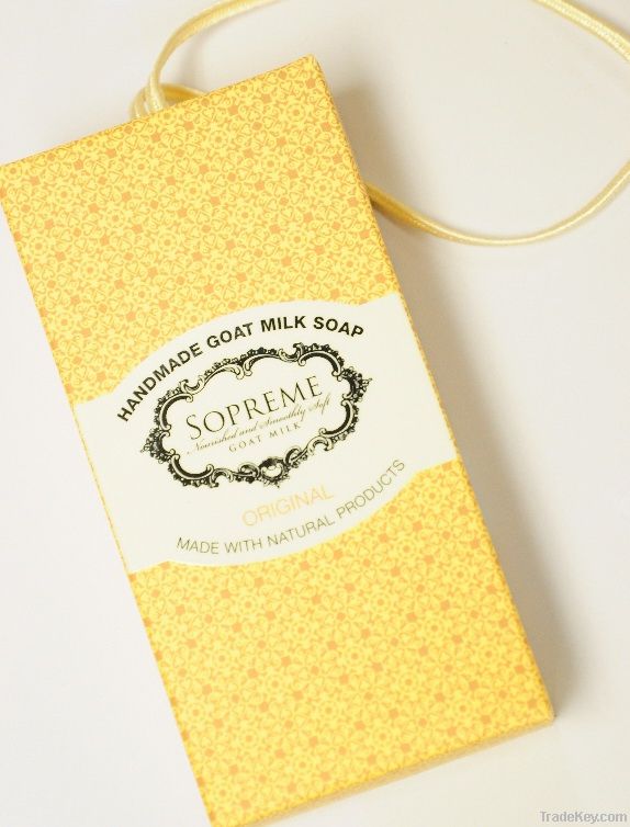 Sopreme, Handmade goat milk nourishing soap