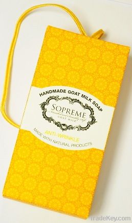 Sopreme, Handmade goat milk nourishing soap