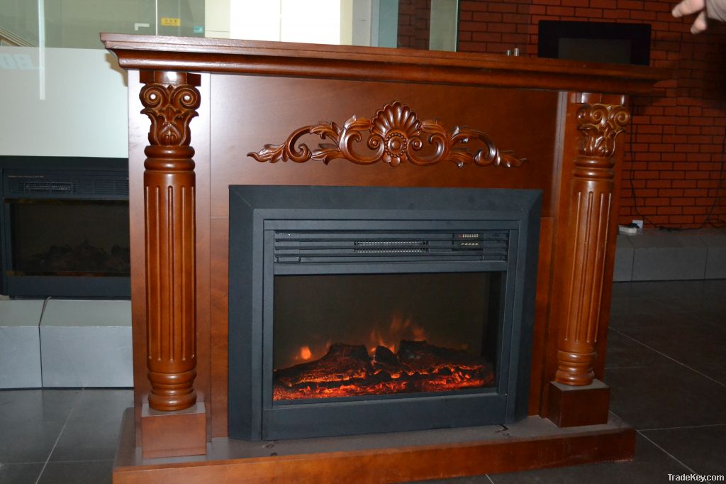 build in electric fireplace