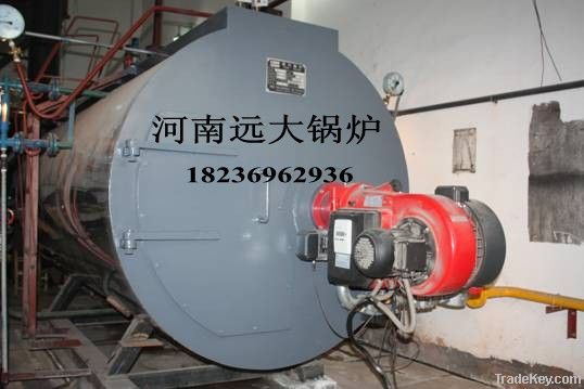 Fire tube 1ton gas fired steam boiler