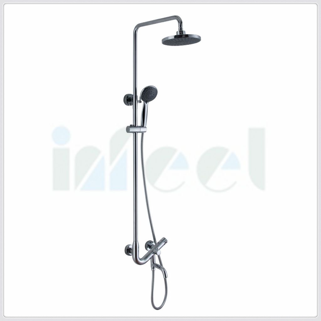 tall single hole brass wash basin faucet