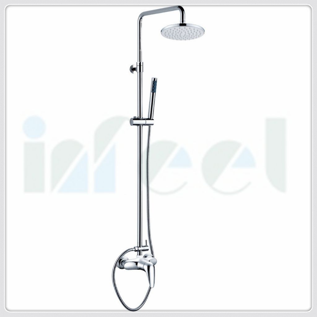 Brass bath and shower set faucet