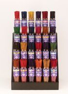 The Dipper's Wholesale Incense 24 Fragrance Glass Display