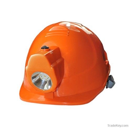 Mining Helmet (with Lep Lamp) Safety Product / Safety Helmet 