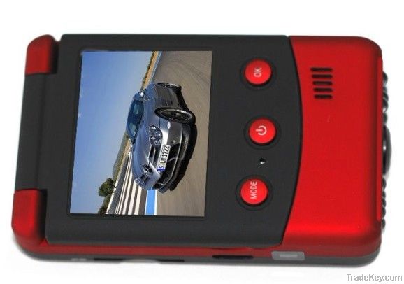 car dvr recorder with night vision 120 degree view angle