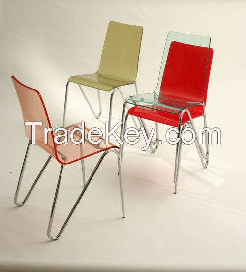 Colorful Acrylic Chair