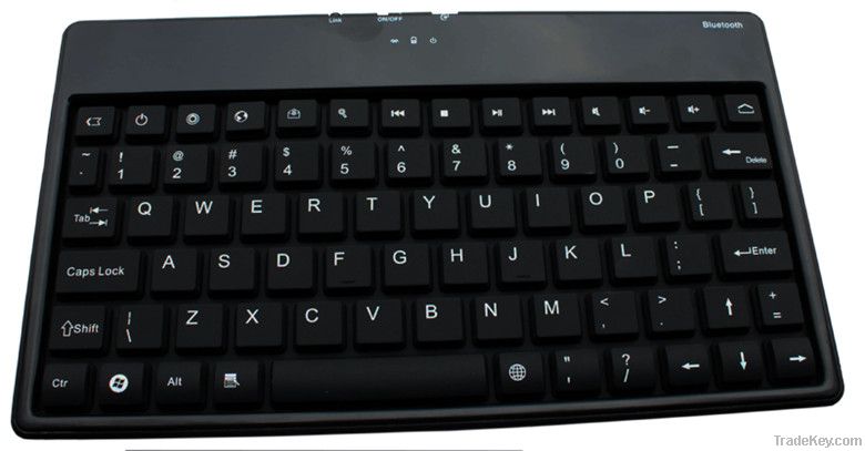 slim bluetooth keyboard forSamsung Galaxy Tab10.1 with leath