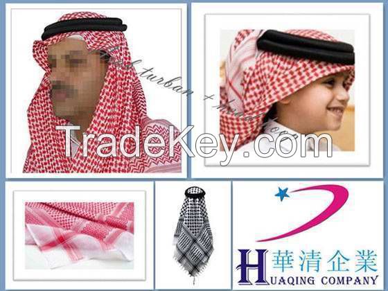 Muslim jacquard scarf/ turban