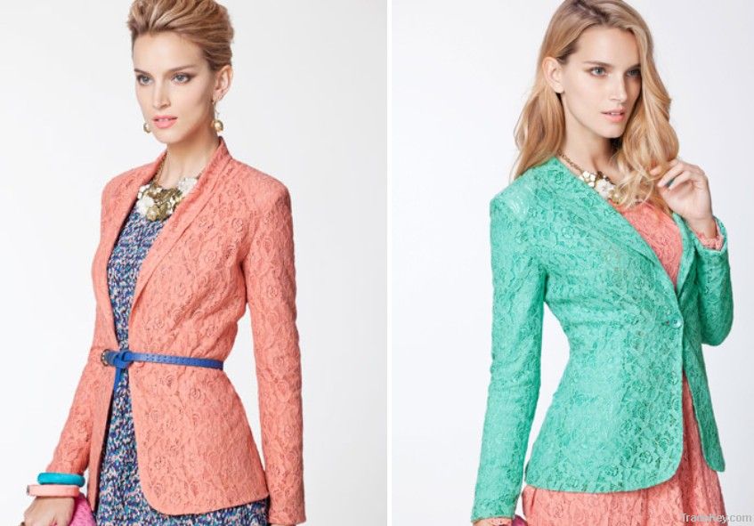 Women's fashional lace coats and lace Western-style clothes