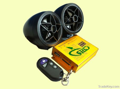 motorcycle alarm with MP3 and FM
