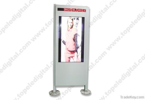 55" bus station outdoor LCD street kiosk advertising digital signage