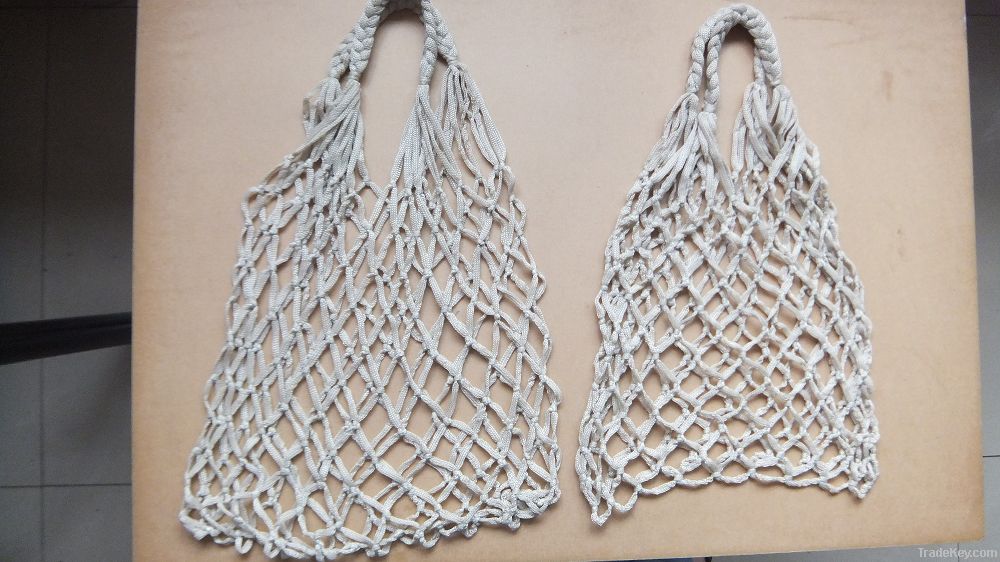 Hand made mesh bag