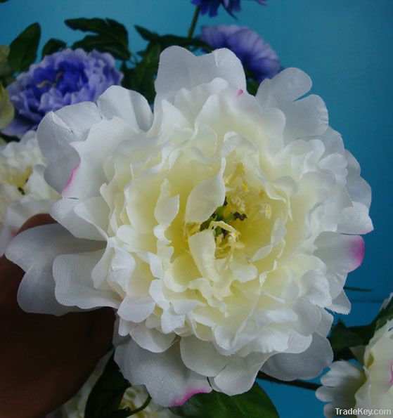 articificial peony flowers