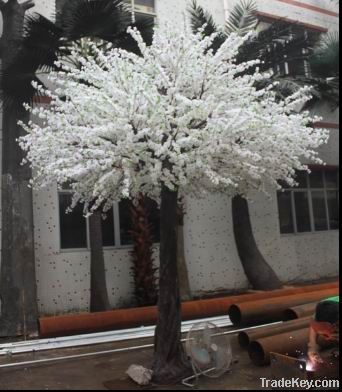 artificial tree with blossom