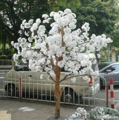 artificial tree with blossom