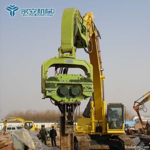 Excavator hydraulic hammer V-350C Sheet pile hammer