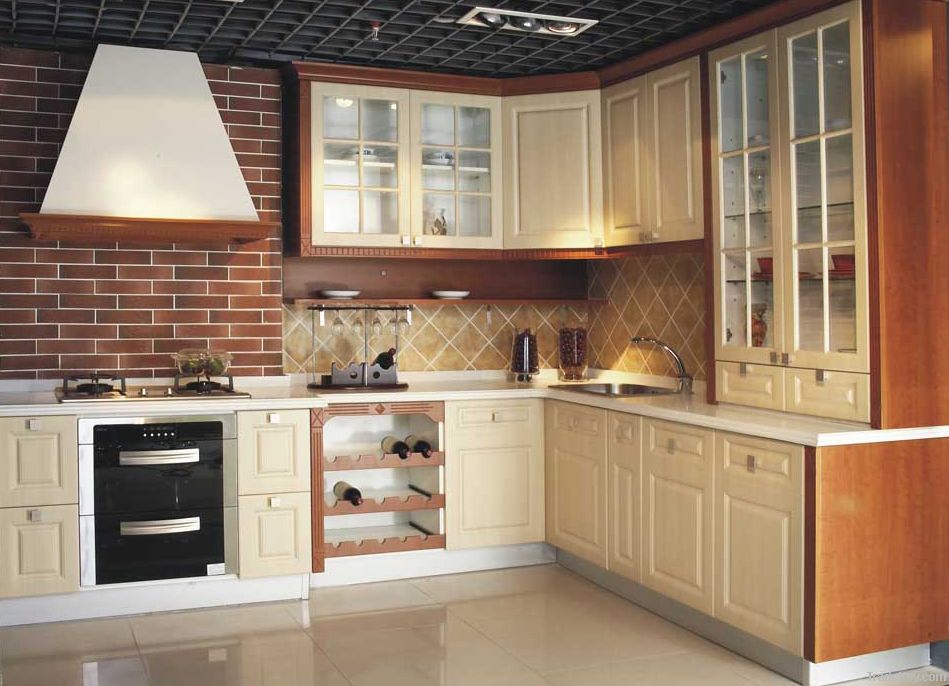 mdf board or particle board kitchen cabinet for sale