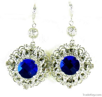 BH12620-2#Pendant earring