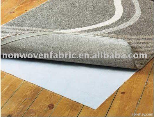 Needle punched non-slip underlay