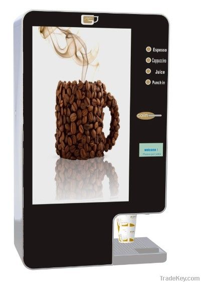 wall mounted coffee vending machine