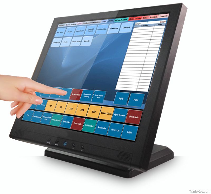 Sell 17inch touch screen monitor for POS