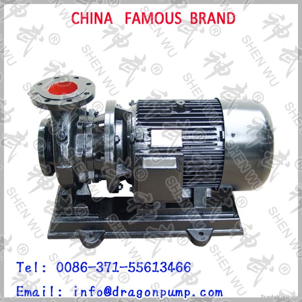 Horizontal pipeline centrifugal booster pump