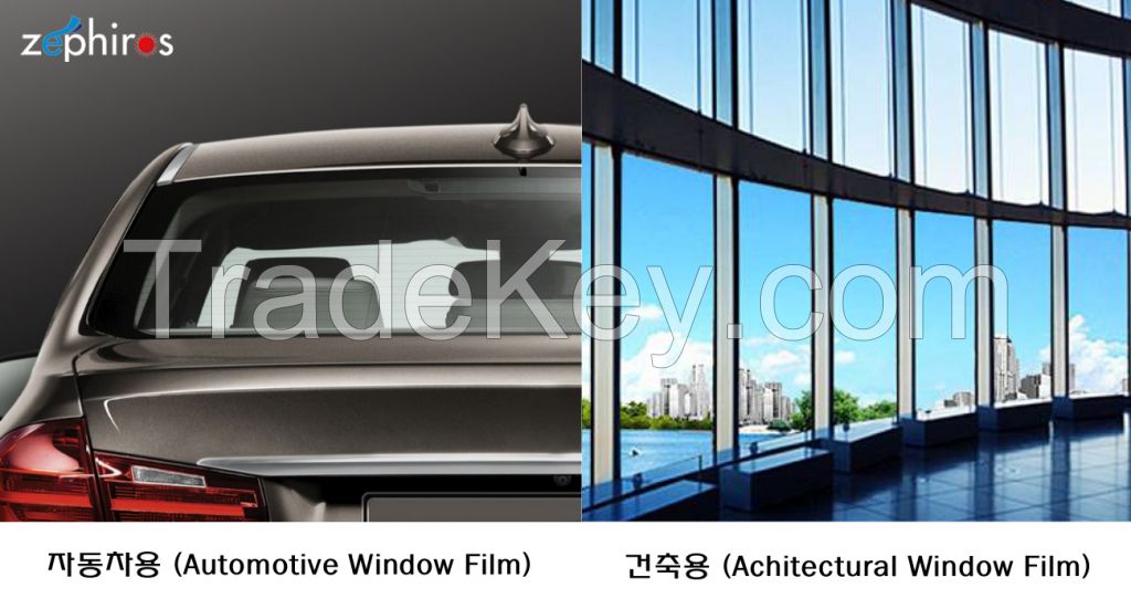 Sun control IR window film