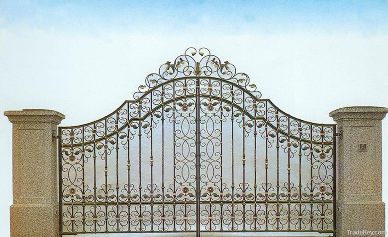 wrought iron gate