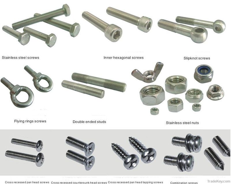 Fasteners, bolt and nuts