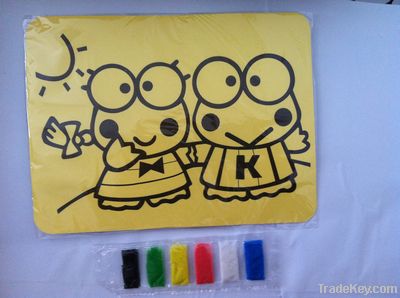 diy toys, Color Sand painting set