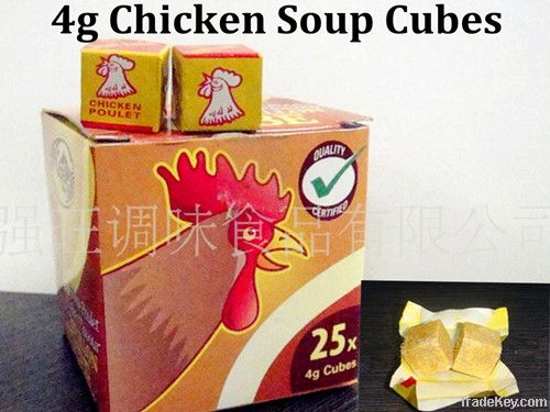 4g various flavours condiment bouillon cube