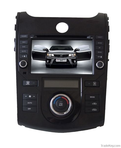 7"Kia New Forte 2011 Auto Car DVD player