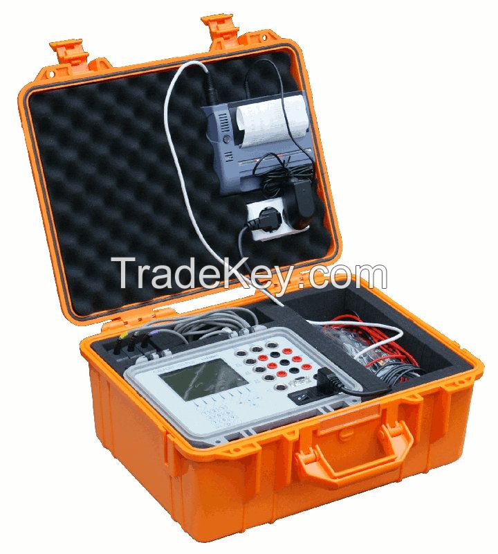 Calport100Plus Three Phase Power Network Analyser, Energy Meter and Instrument Transformer Tester