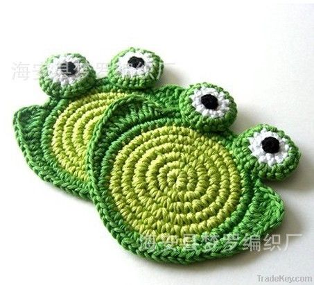 crochet coasters/ cup mat/ doily