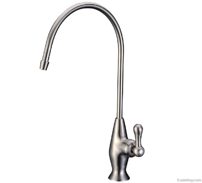 Water purification system faucet