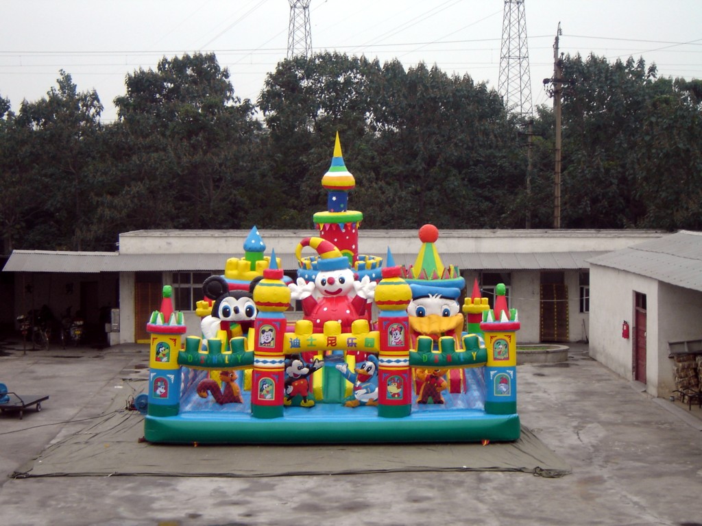 inflatable disneyland