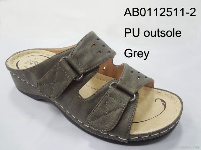 PU outsole women sandals